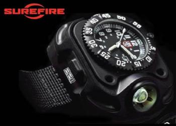 SUREFIRE LUMINOX WRISTLIGHT   WATCH - RECHARGEABLE